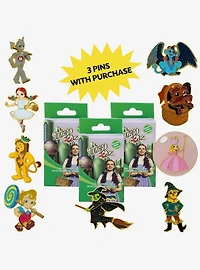 The Wizard of Oz Mystery Enamel Pin Blind Box Series 3 Pack