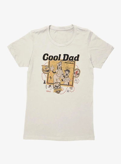 Disney Goofy Movie Cool Dad Map Womens T-Shirt