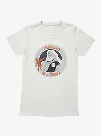 Disney Hercules This Dad Is A Hero Womens T-Shirt