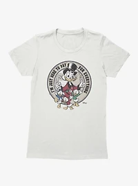 Disney Ducktales I'm Just Here To Pay For Everything Dad Womens T-Shirt