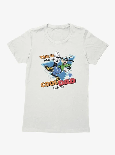 Disney Goofy This Is What A Cool Dad Looks Like Soccer Womens T-Shirt