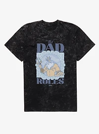 Disney The Little Mermaid This Dad Rules Mineral Wash T-Shirt