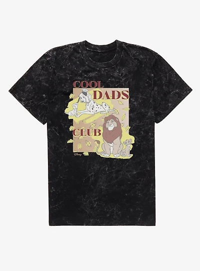 Disney Classic Cool Dads Club Mineral Wash T-Shirt