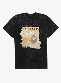 Disney Classic Cool Dads Club Mineral Wash T-Shirt