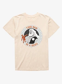 Disney Hercules This Dad Is A Hero Mineral Wash T-Shirt