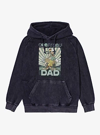 Disney Goofy Golf Dad Vintage Mineral Washed Hoodie