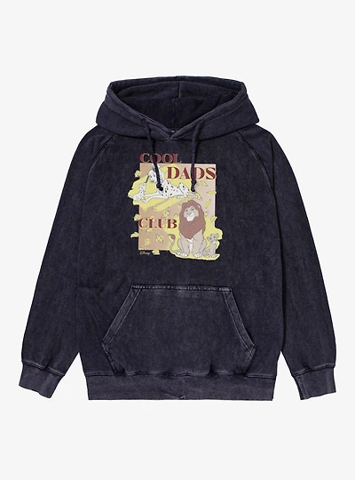 Disney Classic Cool Dads Club Vintage Mineral Washed Hoodie