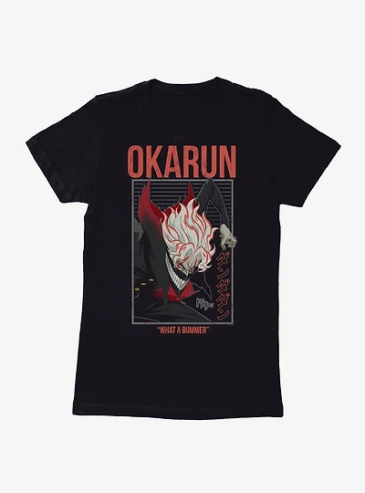 Dandadan Okarun What A Bummer Womens T-Shirt