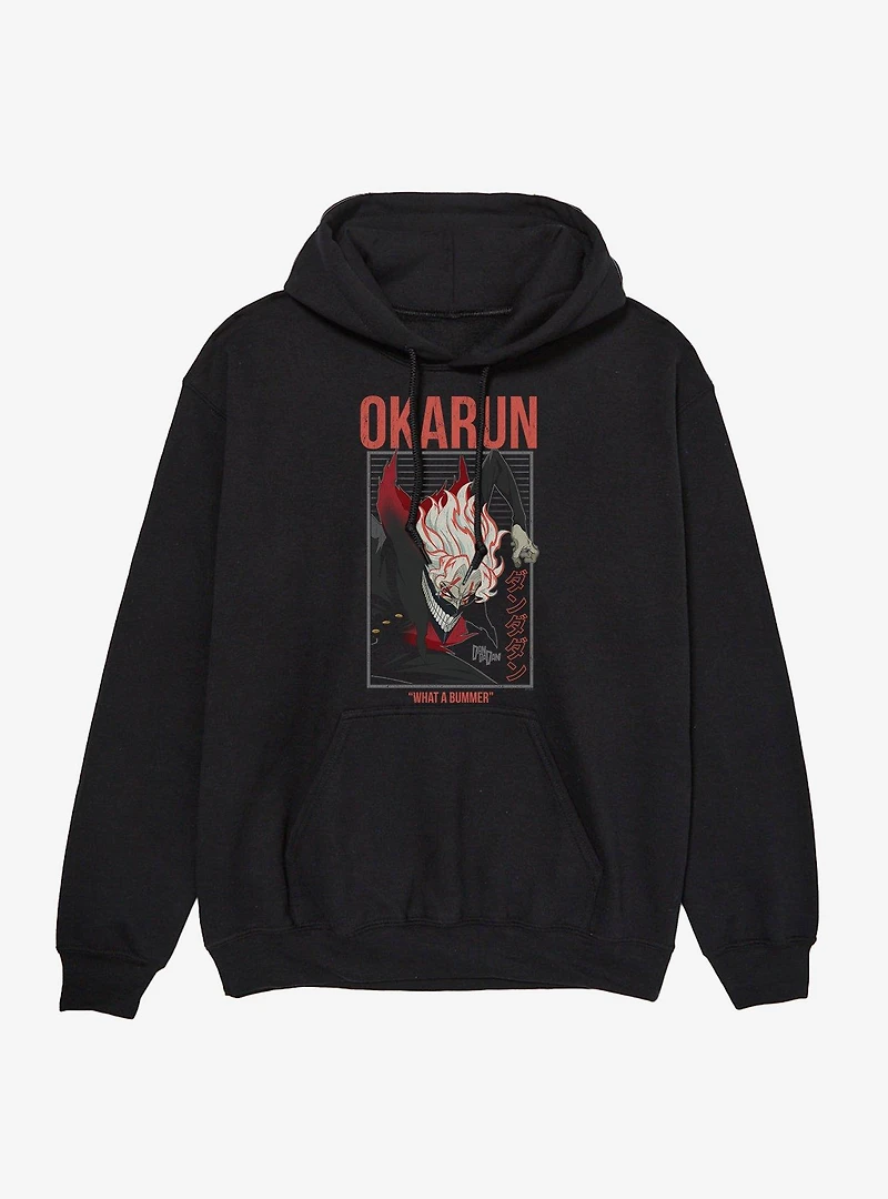 Dandadan Okarun What A Bummer Hoodie
