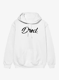Disney Mickey Mouse Head Dad Text Hoodie