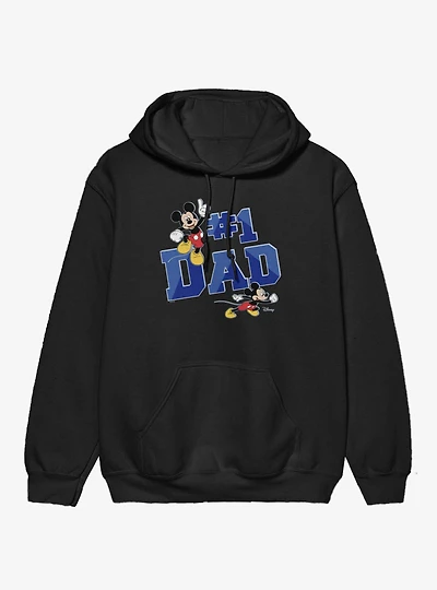 Disney Mickey Mouse Number 1 Dad Hoodie