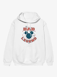 Disney Mickey Mouse The Dad Is A Legend Stars Hoodie