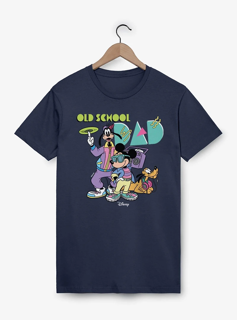 Disney Mickey And Friends Old School 90s Dad T-Shirt