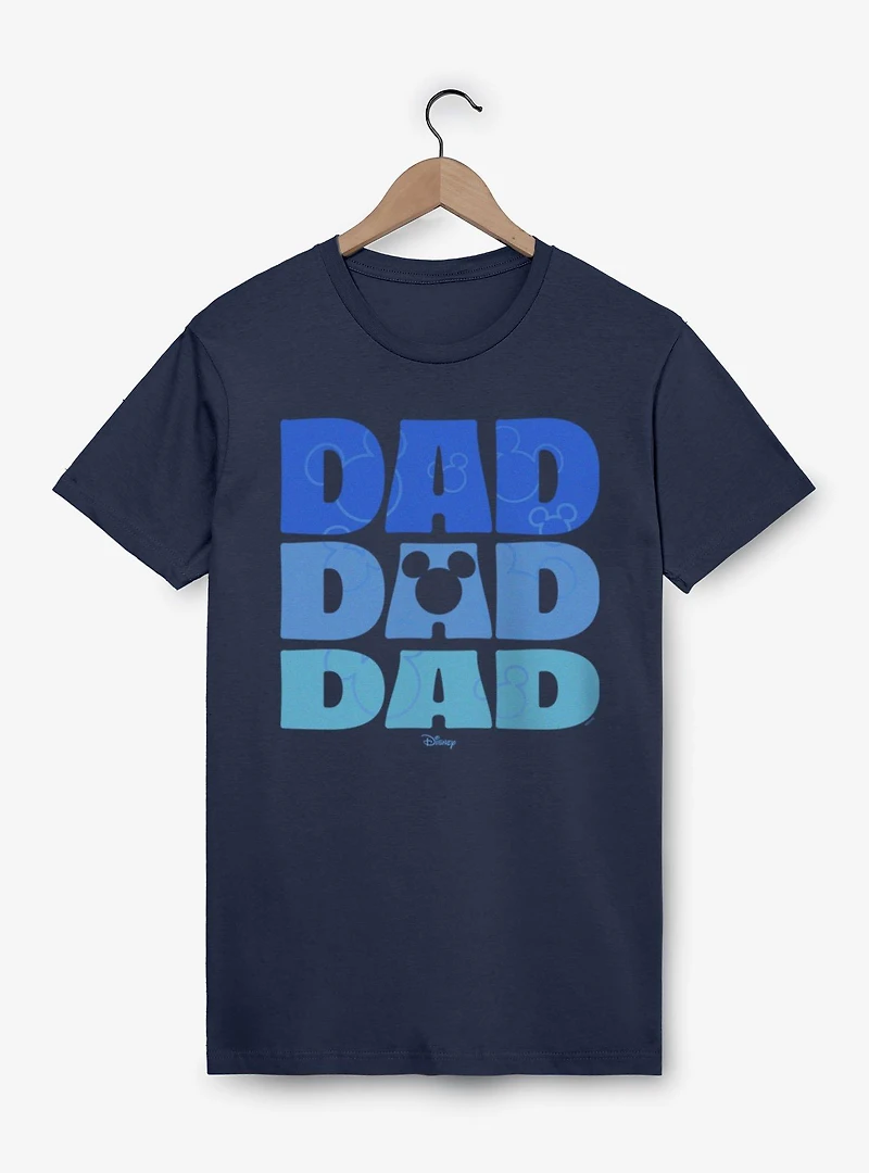 Disney Mickey Mouse Dad Stack Icons T-Shirt
