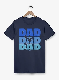 Disney Mickey Mouse Dad Stack Icons T-Shirt