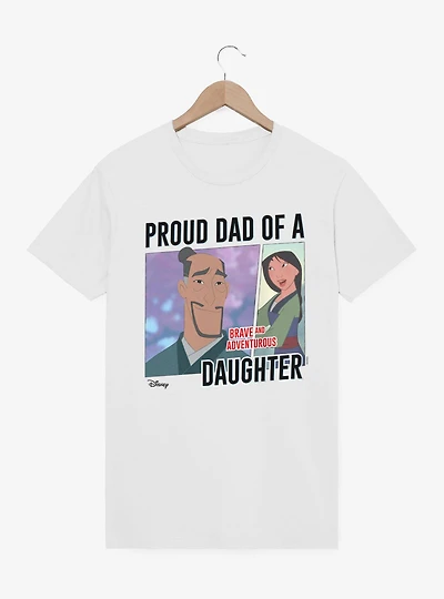 Disney Mulan Proud Dad Of A Brave And Adventurous Daughter T-Shirt