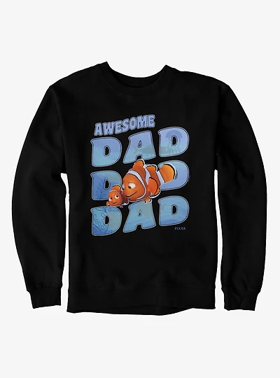 Disney Pixar Finding Nemo Awesome Dad Sweatshirt