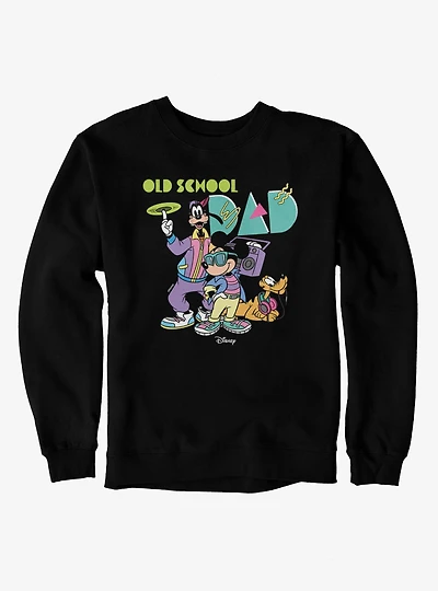 Disney Mickey And Friends Old School 90s Dad Sweatshirt