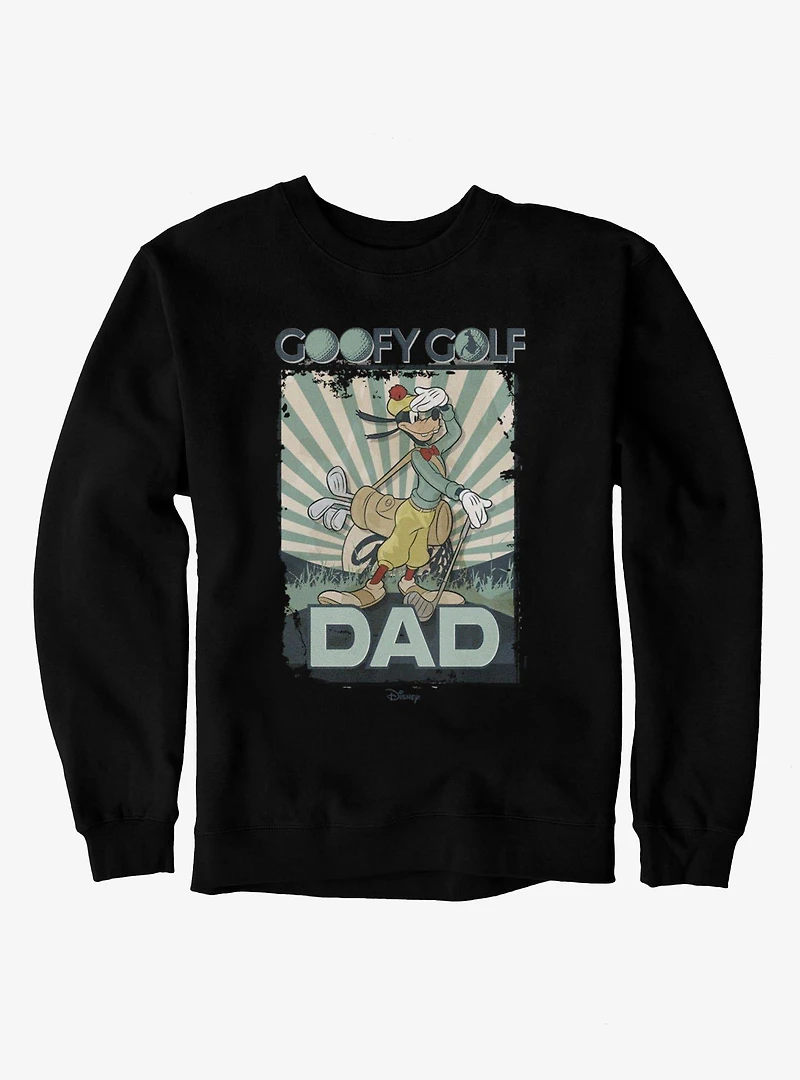 Disney Goofy Golf Dad Sweatshirt