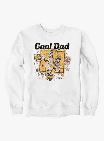 Disney Goofy Movie Cool Dad Map Sweatshirt