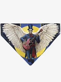 Grateful Dead Daves Picks Vol. 6 SF & St Louis Skeleton Slip On Collar Pet Bandana - Bandana Only