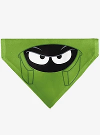 Looney Tunes Marvin The Martian Face Close Up Slip On Collar Pet Bandana - Bandana Only