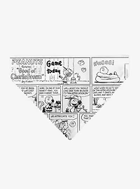 Peanuts Good Ol Charlie Brown Comic Scene Slip On Collar Pet Bandana - Bandana Only