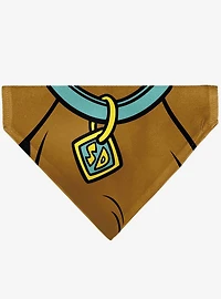 Scooby-Doo! Character Close Up SD Dog Tag Slip On Collar Pet Bandana - Bandana Only