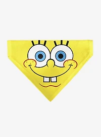 SpongeBob SquarePants Face Slip On Collar Pet Bandana - Bandana Only