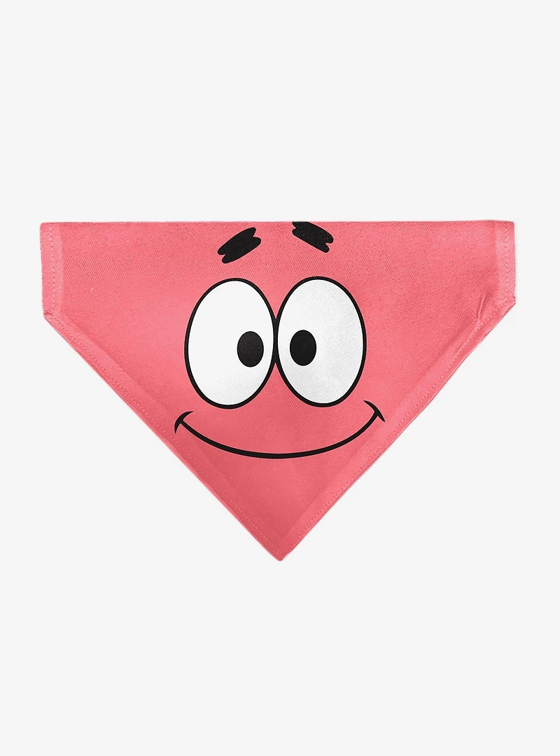 SpongeBob SquarePants Patrick Star Face Slip On Collar Pet Bandana - Bandana Only