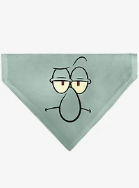 SpongeBob SquarePants Squidward Character Slip On Collar Pet Bandana - Bandana Only