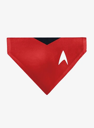 Star Trek Original Series Uniform Print Slip On Collar Pet Bandana - Bandana Only