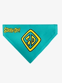 Scooby-Doo! Collar Logo Slip On Collar Pet Bandana - Bandana Only