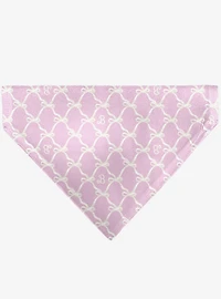Barbie Bow and B Monogram Slip On Collar Pet Bandana - Bandana Only