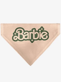 Barbie California Dreamin Icons Collage Peach Slip On Collar Pet Bandana - Bandana Only