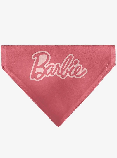 Barbie Malibu Beach Icons Collage Slip On Collar Pet Bandana - Bandana Only
