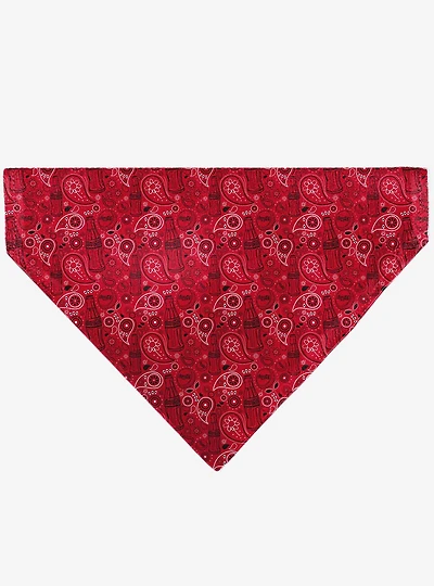 The Coca-Cola Company Coca Cola Icons Bandana Collage Slip On Collar Pet Bandana - Bandana Only