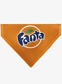 The Coca-Cola Company Fanta Round Logo Slip On Collar Pet Bandana - Bandana Only