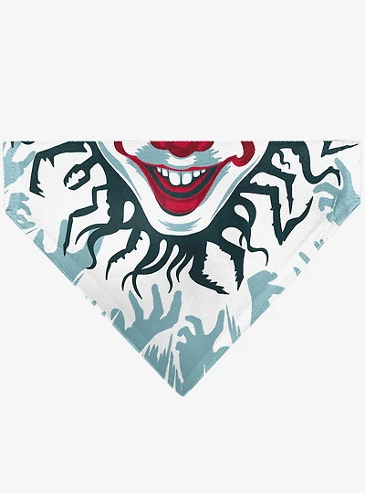 IT Pennywise Smile and Balloons Slip On Collar Pet Bandana - Bandana Only
