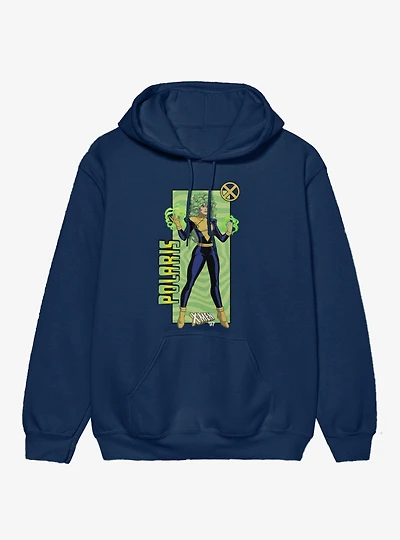 Marvel X-Men 97 Polaris Green Field Forces Hoodie