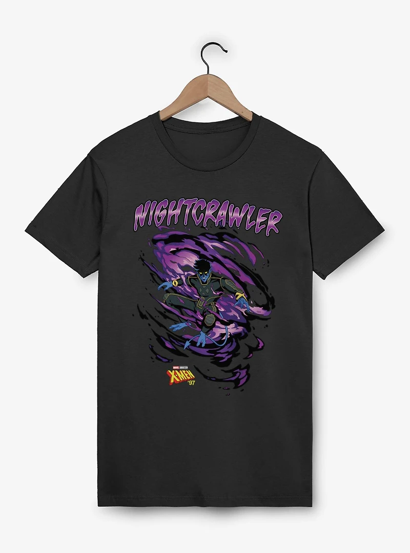 Marvel X-Men 97 Nightcrawler Portal Swirl T-Shirt