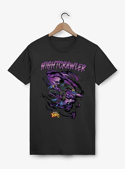 Marvel X-Men 97 Nightcrawler Portal Swirl T-Shirt