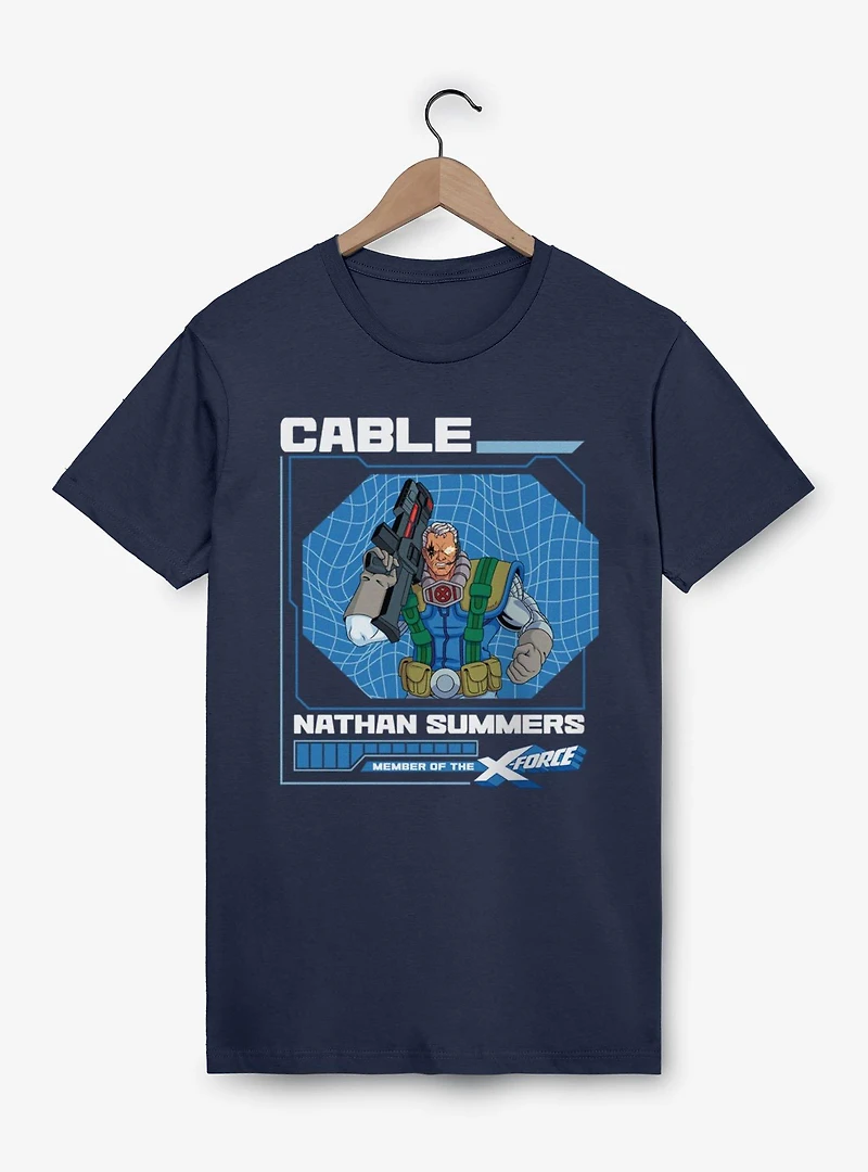 Marvel X-Men 97 X-Force Member Cable Summers T-Shirt