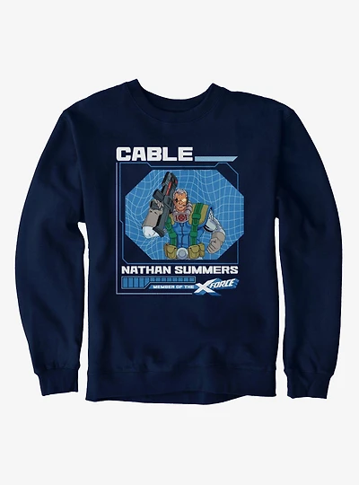 Marvel X-Men 97 X-Force Member Cable Summers Sweatshirt