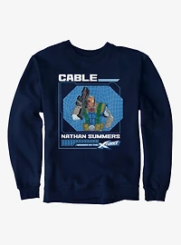 Marvel X-Men 97 X-Force Member Cable Summers Sweatshirt