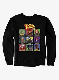 Marvel X-Men 97 Choose Your Character Icon Boxes Sweatshirt