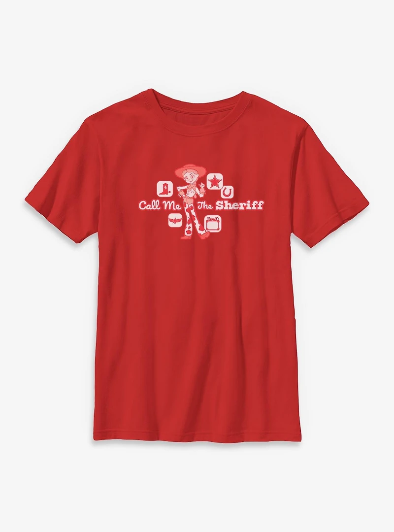Disney Pixar Toy Story 5 Call Me The Sheriff Youth T-Shirt