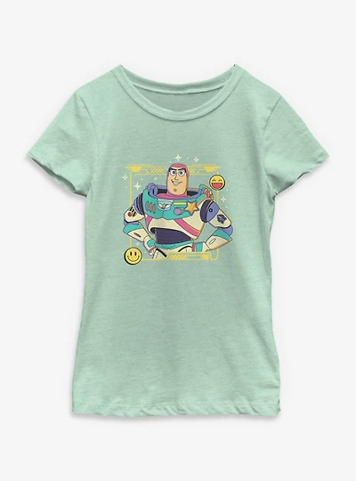 Disney Pixar Toy Story 5 Buzz Smile Youth Girls T-Shirt