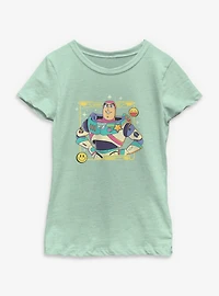 Disney Pixar Toy Story 5 Buzz Smile Youth Girls T-Shirt