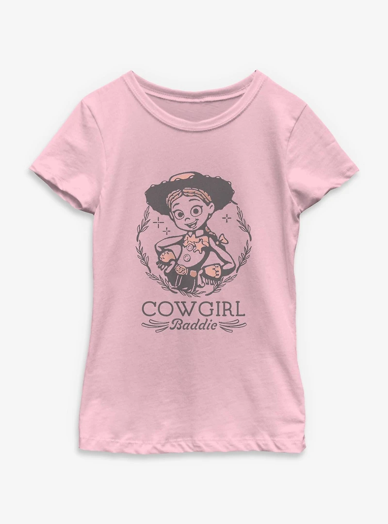 Disney Pixar Toy Story 5 Cowgirl Baddie Youth Girls T-Shirt